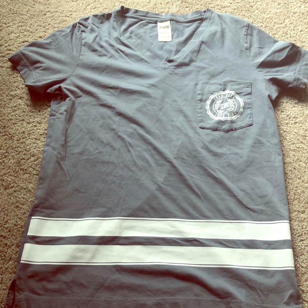 PINK vneck tee